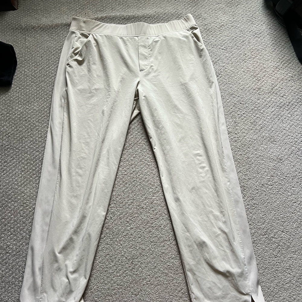 Athleta Brooklyn Ankle Pants - Paper (off-white) Size 16
